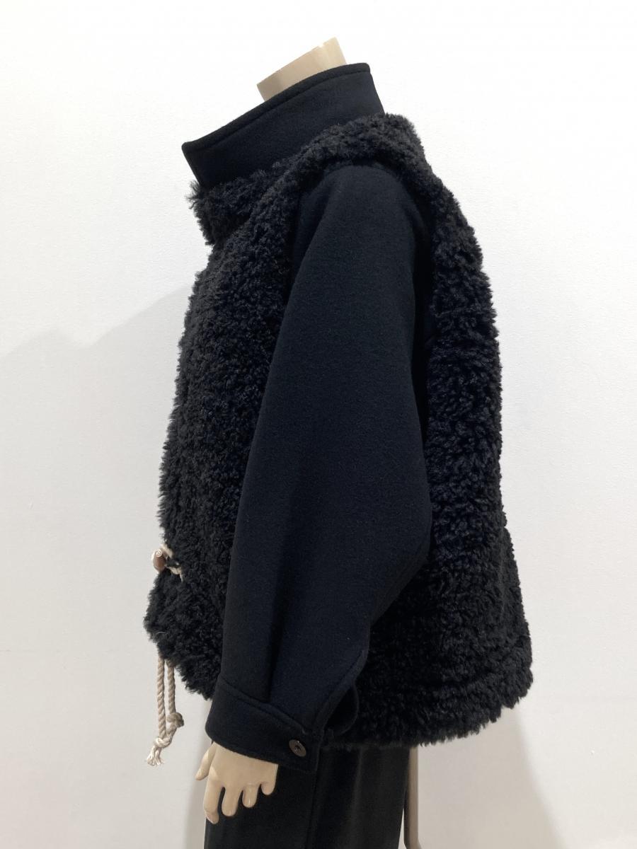 HYKE（ハイク）／ DOUBLE FACE FAUX SHEARLING DUFFEL JACKET（17549）
