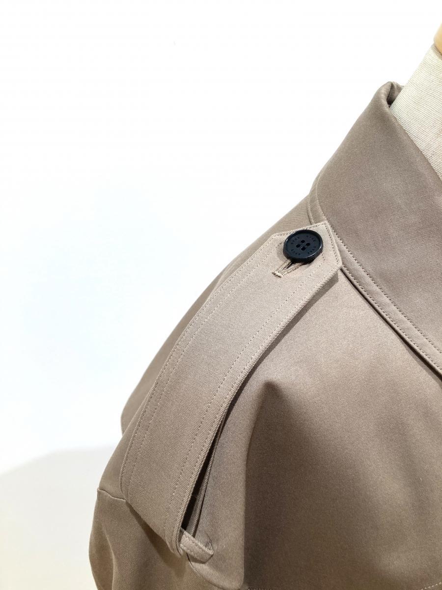 HYKE（ハイク）／ CROPPED TRENCH COAT/BIG FIT（17556）