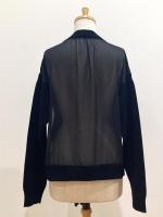 HYKE（ハイク）／ SHEER BACK GUERNSEY KNIT（11423）