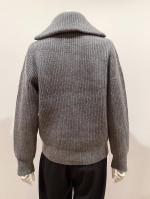 HYKE（ハイク）／RIBBED ZIP SWEATER（11445）