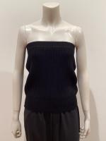 HYKE（ハイク）／RIBBED STRAPLESS SWEATER（11447）