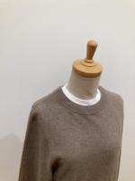 HYKE（ハイク）／ CROPPED OVERLAY TOP 6.5OZ（12422）