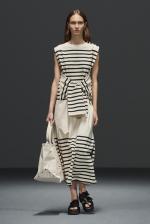 HYKE（ハイク）／TIE-DETAIL BASQUE DRESS（12425）