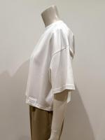 HYKE（ハイク）／CROPPED SHORT-SLV TEE/BIG FIT(6.5OZ)（12438）