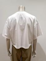 HYKE（ハイク）／CROPPED SHORT-SLV TEE/BIG FIT(6.5OZ)（12438）