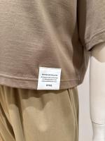 HYKE（ハイク）／CROPPED SHORT-SLV TEE/BIG FIT(6.5OZ)（12438）