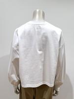 HYKE（ハイク）／CROPPED LONG-SLV TEE/BIG FIT（12439）