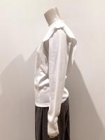 HYKE（ハイク）／POWER SHOULDER SHIRT（12444）