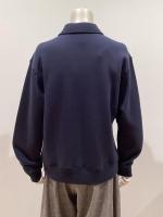 HYKE（ハイク）／COLLARED SWEAT SHIRT（12449）