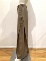 HYKE（ハイク）／WOOL SIDE TUCK PANTS（13378）