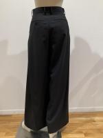 HYKE（ハイク）／WOOL SIDE TUCK PANTS（13378）