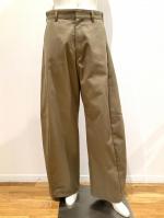 HYKE（ハイク）／T/C BARREL-LEG WORK PANTS（13394）