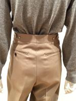HYKE（ハイク）／DOESKIN TAPERED PANTS（13397）