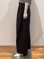 HYKE（ハイク）／DOESKIN WIDE BARREL LEG PANTS（13398）