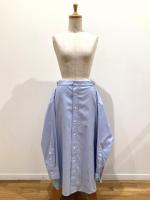 HYKE（ハイク）／ OXFORD SHIRT INSPIRED SKIRT（14167）