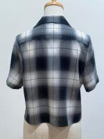 HYKE（ハイク）／ ブラウスT/W OMBRE CHECK SHIRT（15235）