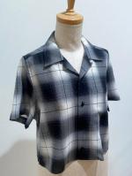 HYKE（ハイク）／ ブラウスT/W OMBRE CHECK SHIRT（15235）