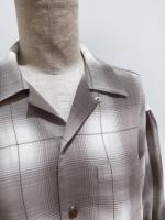 HYKE（ハイク）／ T/W OMBRE CHECK BALLOON SLEEVE BLOUSE（15236）