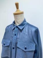 HYKE（ハイク）／ ブラウスSHEER CHAMBRAY SHIRT（15237）