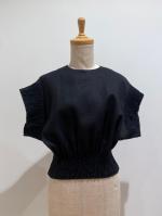 HYKE（ハイク）／ LINEN SHIRRED BLOUSE（15239）