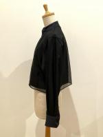 HYKE（ハイク）／ LAYERED OXFORD SHEER SHIRT（15247）