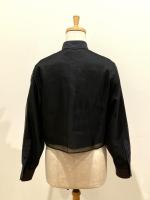 HYKE（ハイク）／ LAYERED OXFORD SHEER SHIRT（15247）