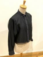 HYKE（ハイク）／ LAYERED OXFORD SHEER SHIRT（15247）