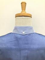 HYKE（ハイク）／ LAYERED OXFORD SHEER SHIRT（15247）