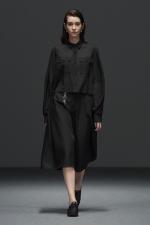 HYKE（ハイク）／T/W VOILE BALLOON SLEEVE CROPPED SHIRT（15257）