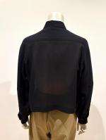 HYKE（ハイク）／T/W VOILE BALLOON SLEEVE CROPPED SHIRT（15257）