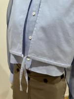 HYKE（ハイク）／OXFORD SHEER SLEEVE SHIRT（15262）