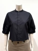  HYKE（ハイク）／T/C  BALLOON SLEEVE CROPPED BLOUSE（15264）