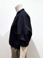  HYKE（ハイク）／T/C  BALLOON SLEEVE CROPPED BLOUSE（15264）