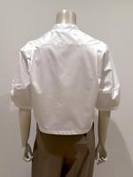  HYKE（ハイク）／T/C  BALLOON SLEEVE CROPPED BLOUSE（15264）