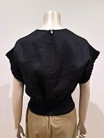 HYKE（ハイク）／LINEN SHIRRED BLOUSE（15269）