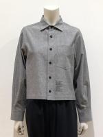 HYKE（ハイク）／CHAMBRAY CROPPED SHIRT（15270）