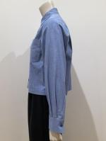 HYKE（ハイク）／CHAMBRAY CROPPED SHIRT（15270）
