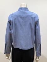 HYKE（ハイク）／CHAMBRAY CROPPED SHIRT（15270）