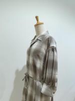 HYKE（ハイク）／  T/W OMBRE CHECK DRESS（16231）