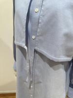 HYKE（ハイク）／OXFORD SHEER SLEEVE DRESS（16252）