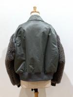 HYKE（ハイク）／ FAUX SHEARLING TYPE CWU-45/P JACKET（17535）