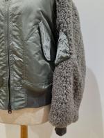 HYKE（ハイク）／ FAUX SHEARLING TYPE CWU-45/P JACKET（17535）