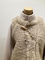 HYKE（ハイク）／ DOUBLE FACE FAUX SHEARLING DUFFEL JACKET（17549）