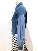 HYKE（ハイク）／BALLOON SLEEVE DENIM JACKET TYPE2/REGULAR FIT (SHEER SLEEVE)（17569）