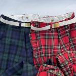 MASTER＆Co.TARTAN WOOL LONG TROUSERS