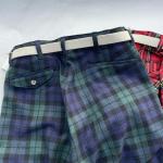 MASTER＆Co.TARTAN WOOL LONG TROUSERS