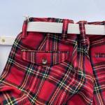 MASTER＆Co.TARTAN WOOL LONG TROUSERS